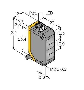 Turck Opto Sensor Q20PDXL-1