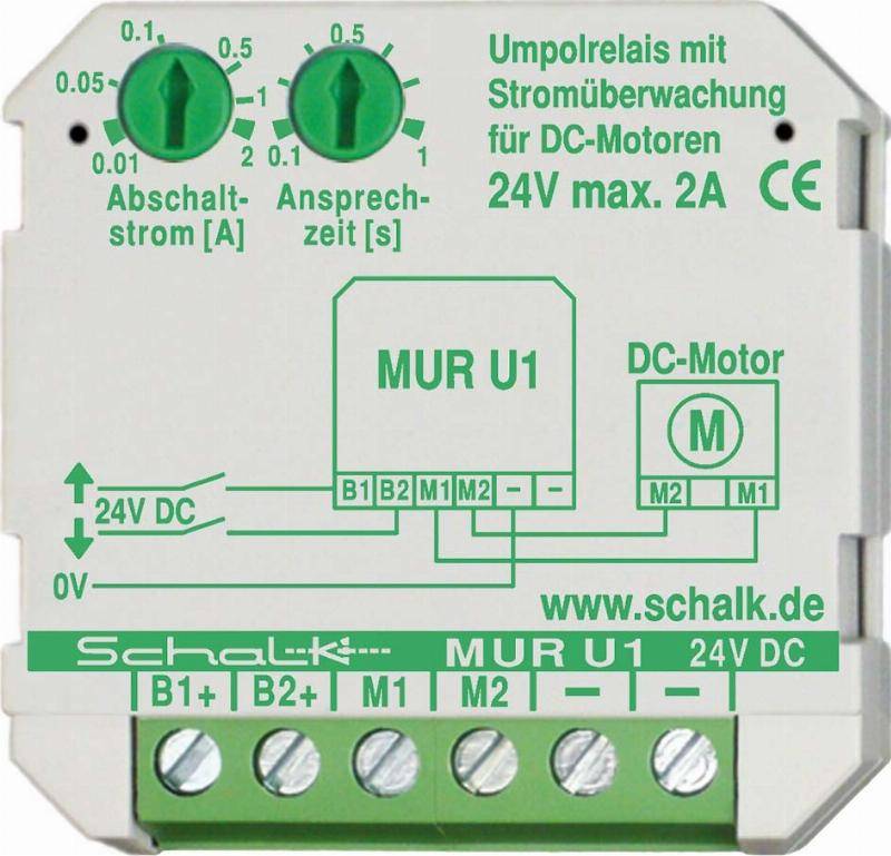 Schalk Motor-Umpolrelais MUR U1 (24V DC)-0