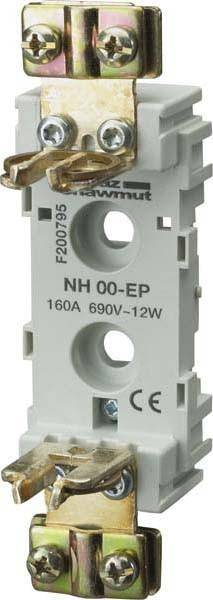 3 Stk. Mersen NH-Sicherungsunterteil BB001EPR