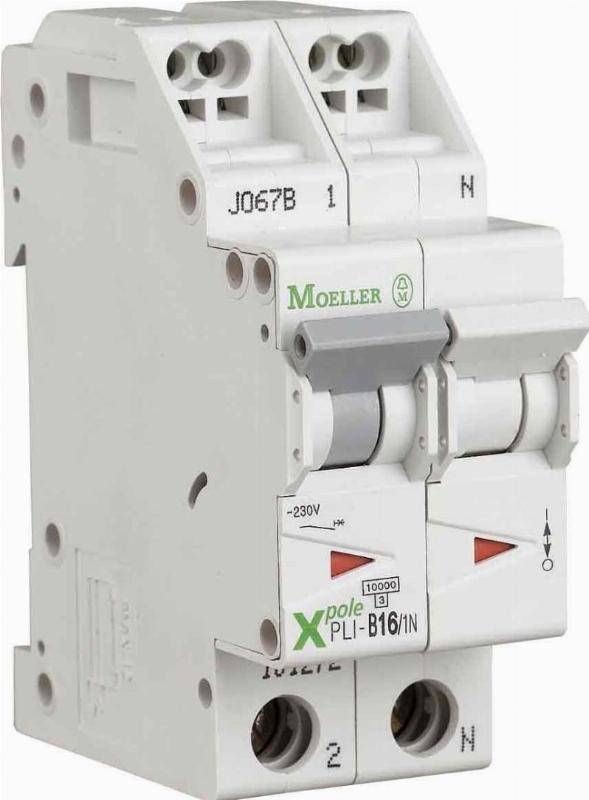 Eaton Leitungsschutzschalter PLI-C6/1N-0