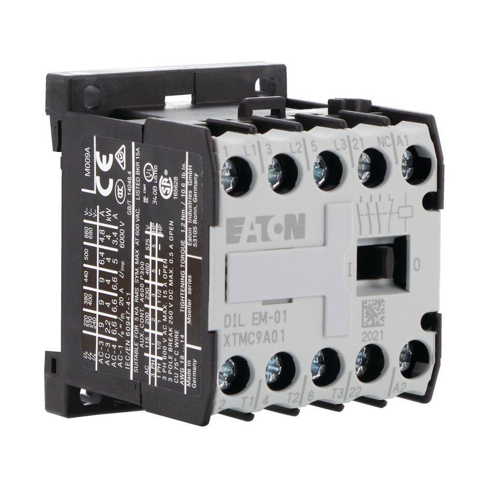 5 Stk. Eaton Leistungsschütz DILEM-01-G(220VDC)-4