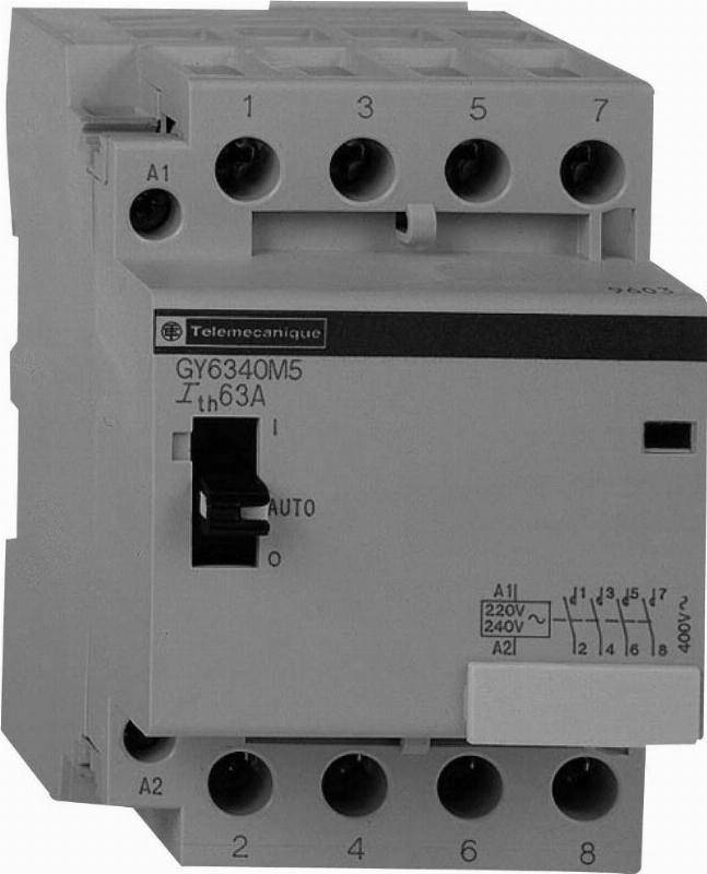 4 Stk. Schneider Electric Vorwahlschütz GY4040M5-0