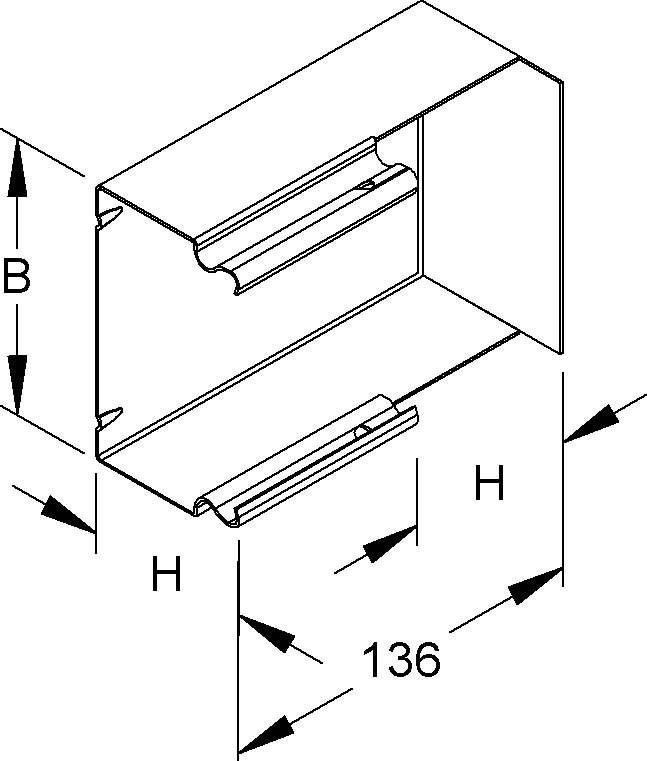 Niedax Inneneckeinsatz LUIE 60.060 W-1