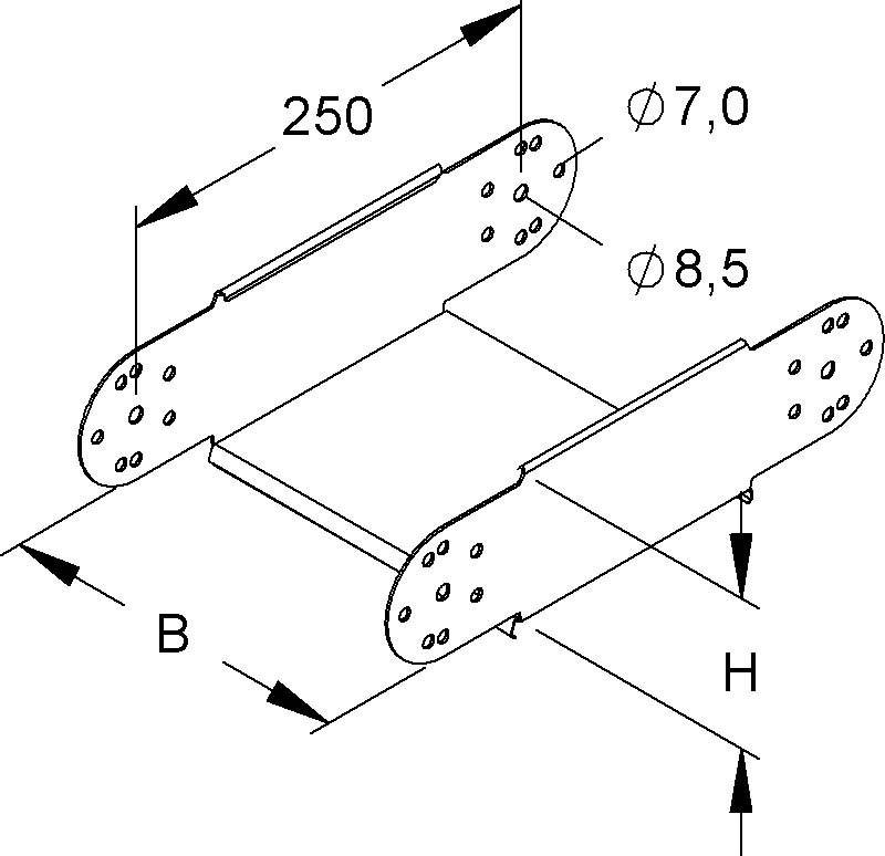 Niedax Gelenkstücke RGE 85.200 F-1