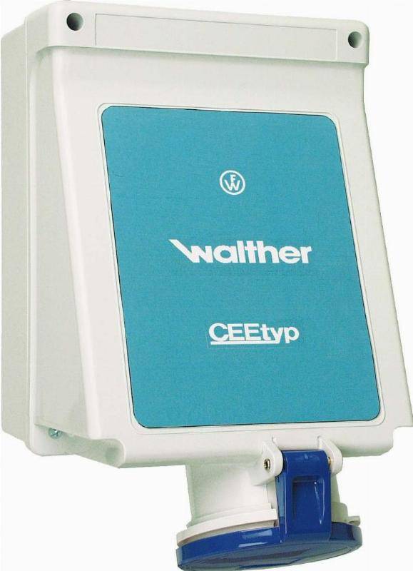 Walther Werke Wandsteckdose 63A 163304-0