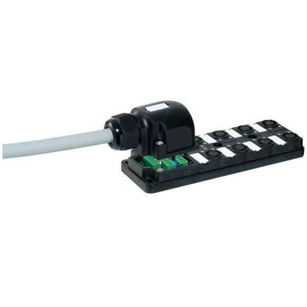 Murrelektronik 27022 27022 Sensor/Aktorbox passiv M12-Verteiler mit Kunststoffgewinde 1 St. Piece