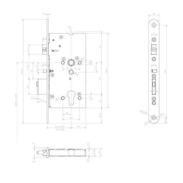 Assa Abloy effeff Mediator Schloss