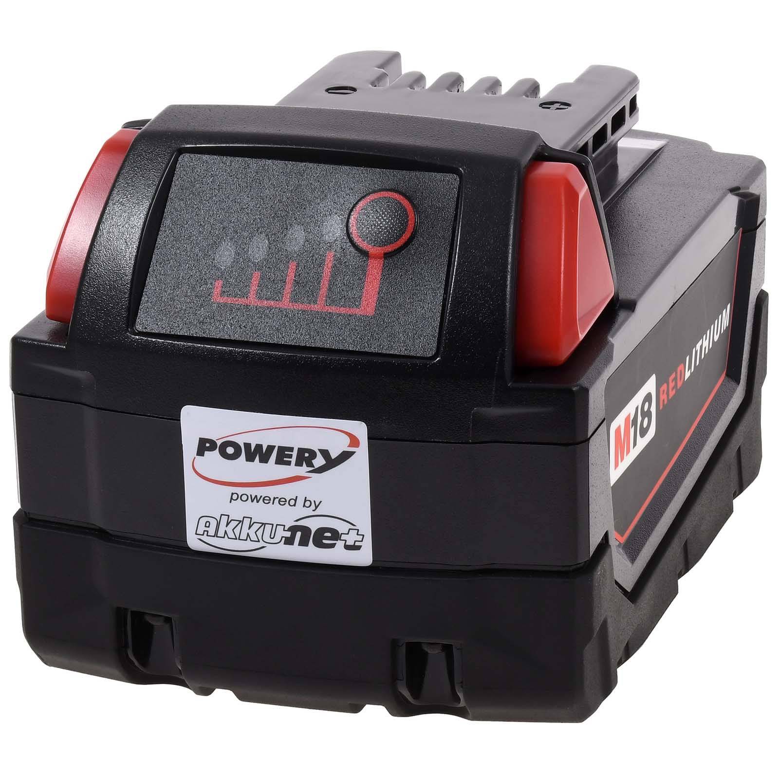 Akku für Milwaukee Typ M18 B4 4000mAh, 18V, Li-Ion-0