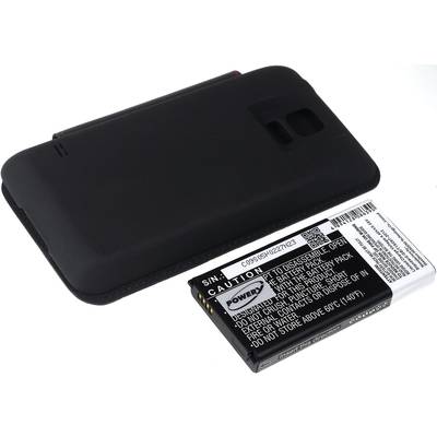 Akku für Samsung Galaxy S5 LTE mit Flip Cover, 3,85V, Li-Ion