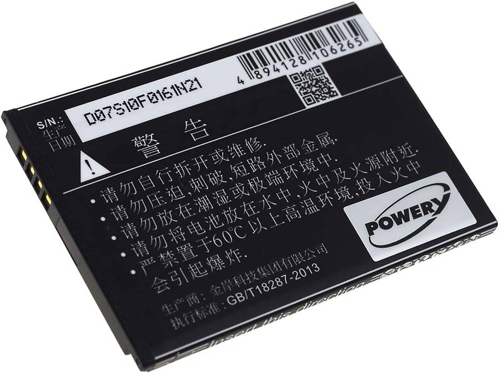 Akku für Huawei Typ HB434666RBC, 3,7V, Li-Ion-0