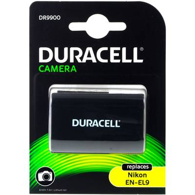 Duracell Akku für Nikon Typ EN-EL9a, 7,4V, Li-Ion
