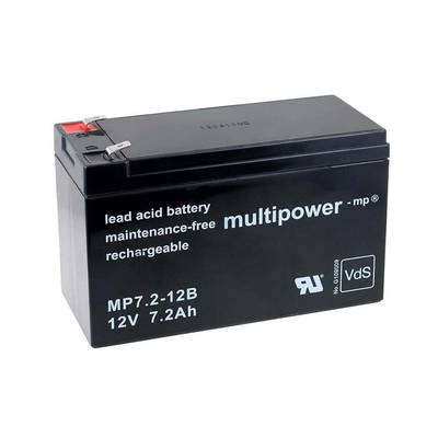 Powery Ersatzakku für USV APC Back-UPS 650, 12V, Lead-Acid