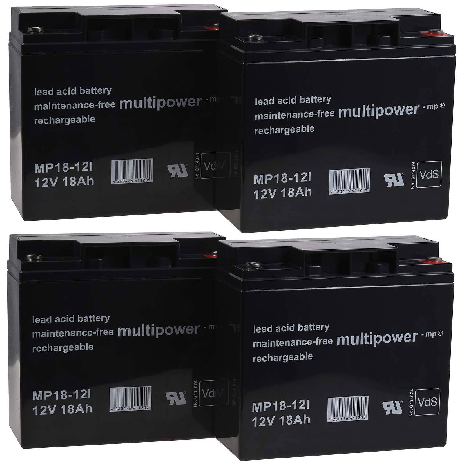Powery Ersatzakku für USV APC Smart-UPS 3000, 12V, Lead-Acid-1