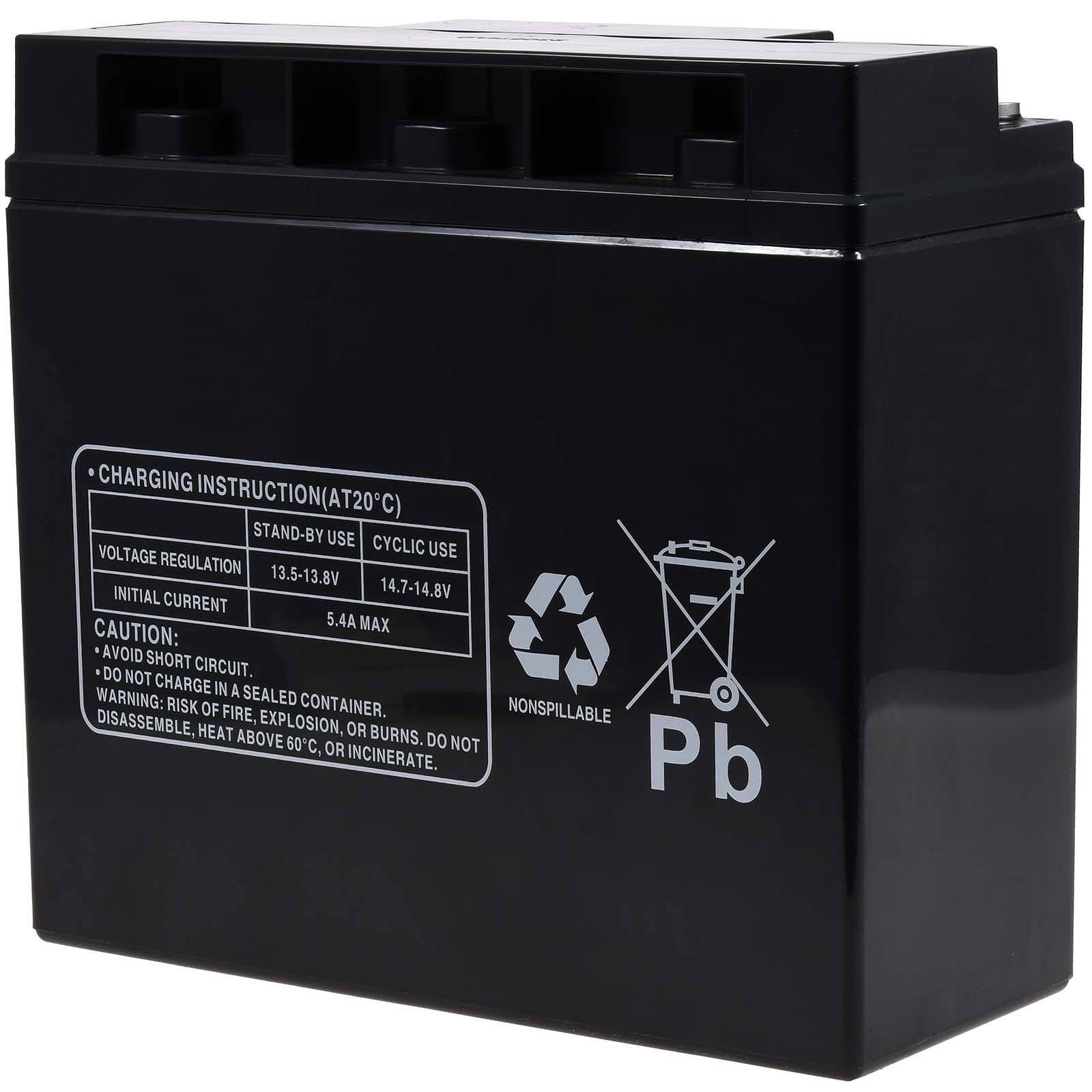 Powery Ersatzakku für USV APC Smart-UPS 3000, 12V, Lead-Acid-3