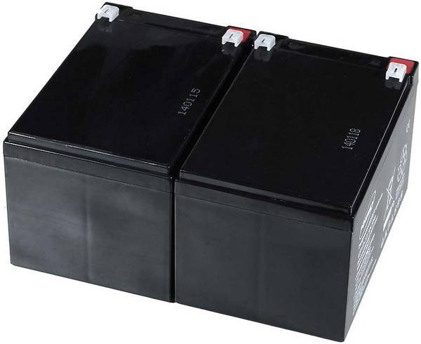 Powery Ersatzakku für USV APC RBC6, 12V, Lead-Acid