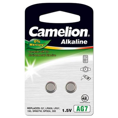 Camelion Knopfzelle LR927 2er Blister, 1,5V, Alkaline