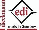 Profiltür-Knopf 2033/4020 Material Alu.F1 EDI-1