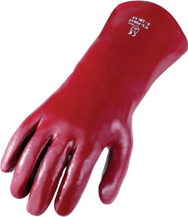 Chemiehandschuh Pirat Gr.10 rotbraun EN 388,EN 374 Kat.III ASATEX