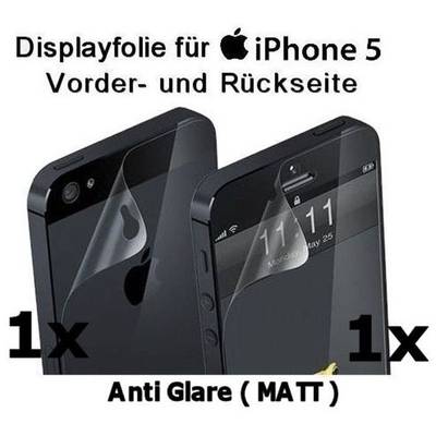 iPhone 5 / 5S / SE Schutzfolie Handy Displayschutz