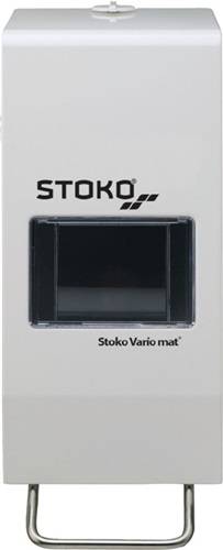 PN89741X10 Stoko Vario mat Spender 1000 - 2000 ml, Spender, weiß, Edelstahl lackiert-0