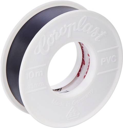 Elektroisolierband 302 schwarz L.10m B.15mm Rl.COROPLAST-0