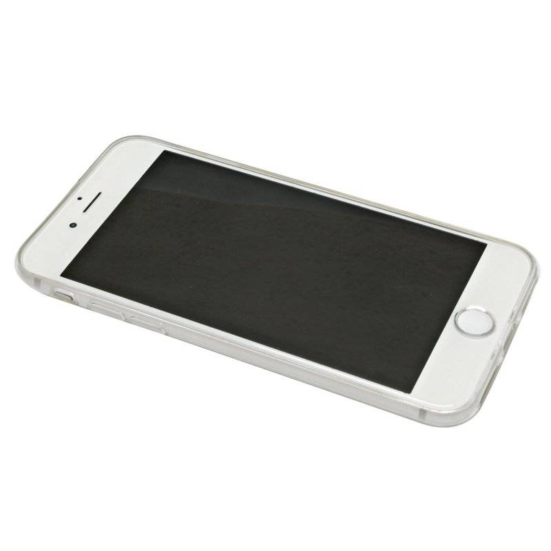 iPhone 7 Plus Handy Silikon Schutzhülle Cover Case Transparent-1