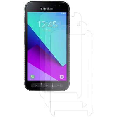 3x Samsung Galaxy X Cover 4 Schutzfolie Handy Displayschutz