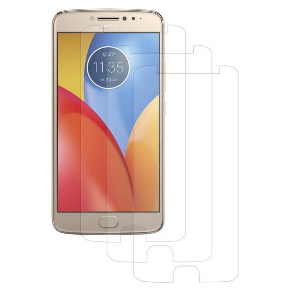 3x Motorola Moto E4 Plus Schutzfolie Matt Handy Displayschutz
