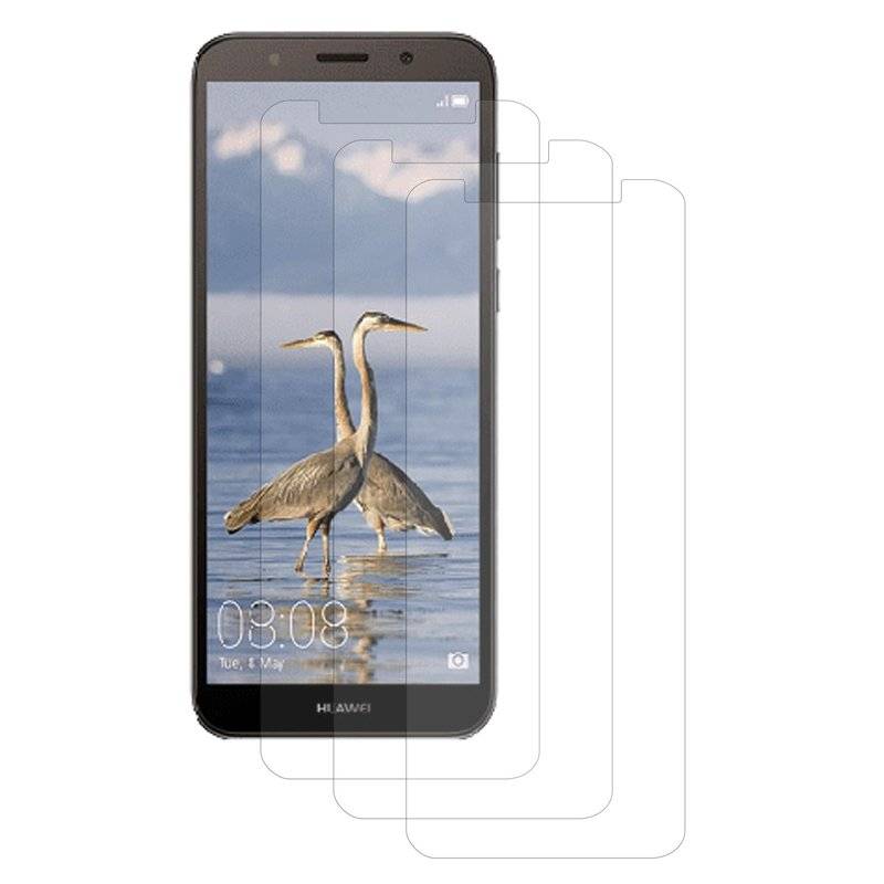 3x Huawei Y5 2018 Schutzfolie Handy Displayschutz-0