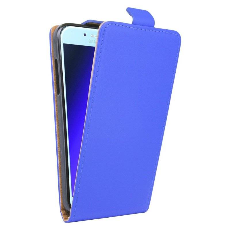Samsung Galaxy A5 2017 Handyhülle Tasche Flip Case Smartphone Schutzhülle Blau-2