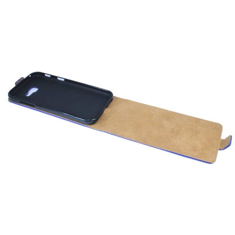 Samsung Galaxy A5 2017 Handyhülle Tasche Flip Case Smartphone Schutzhülle Blau-3