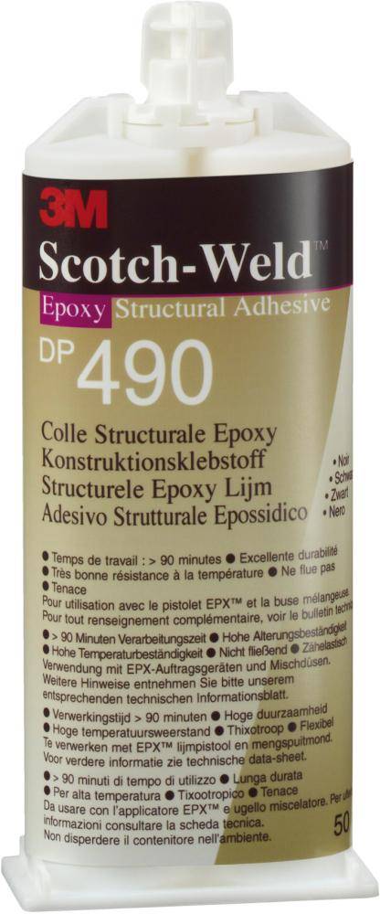 3M ™ Scotch -Weld ™ Epoxy Schleim DP490 - Schwarz - 50 ml | 1 Schachtel 1 Stück