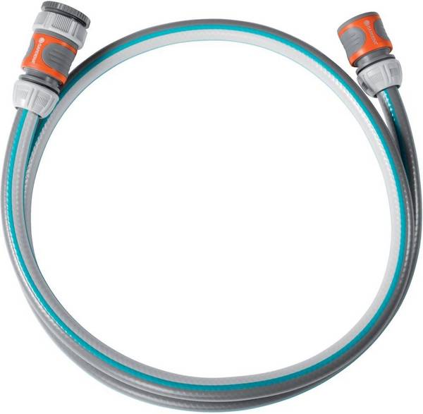 Gardena 18011-20, 1,5 m, Über Boden, Blau, Grau, Orange, PVC, 22 bar, 1,3 cm