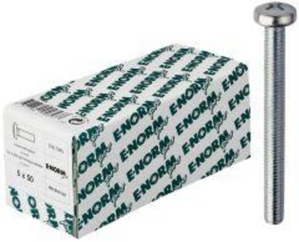 DIN 7985 4.8 galZn -H M4x25 KP E-NORMpro, 100 Stück