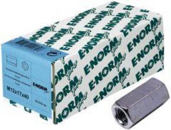 Verb.muffe 6kt. 4.8 galZn M16x50x22 HP E-NORMpro, 25 Stück
