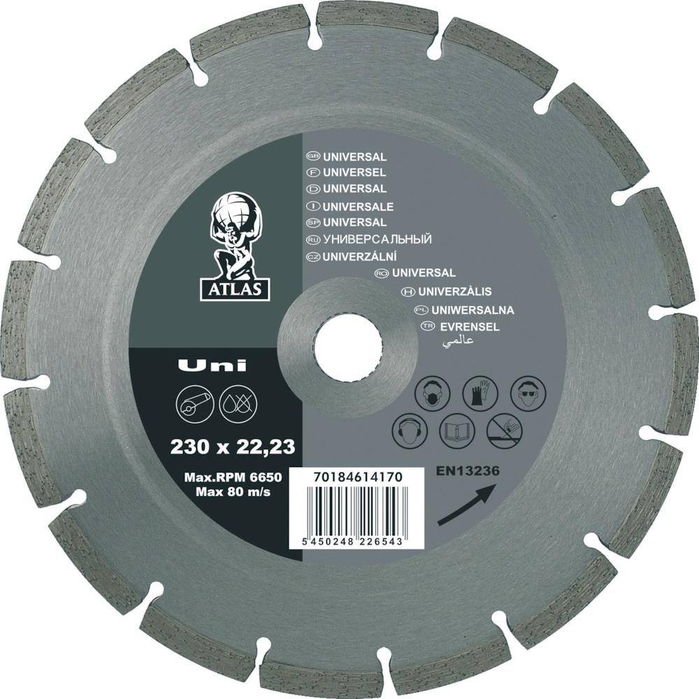 Diamantblatt für WS Atlas Uni 125mm Saint G.-0
