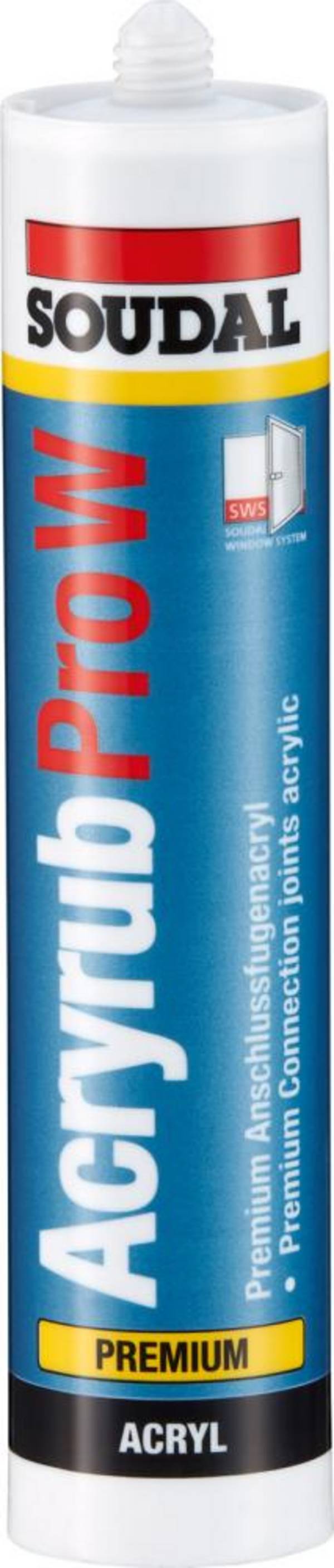 Acryl Pro W 127415 Farbe grau Ausführung Kartusche Inhalt 310 ml
