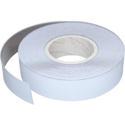 Magnetband weiß beschichtet 30 m x 30 mm
