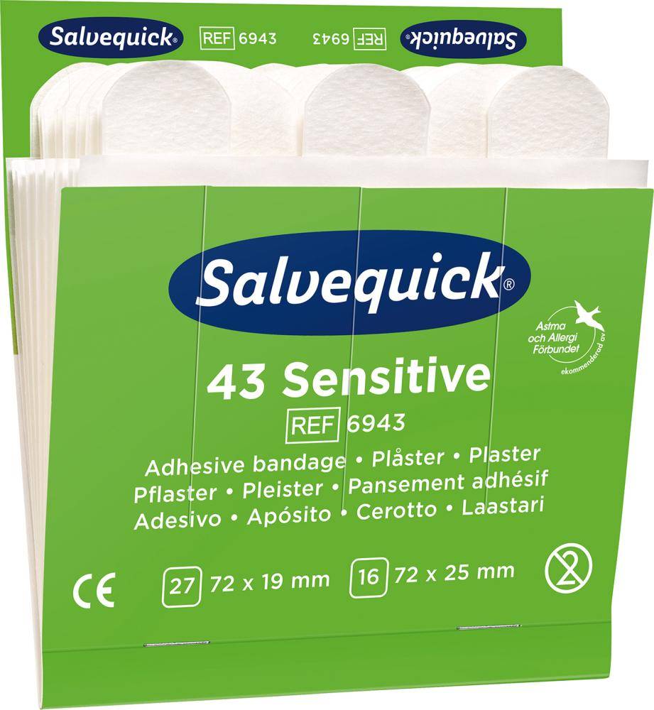 Salvequick Nachf.6x43Pfl.Sensitive 7310610069438-0