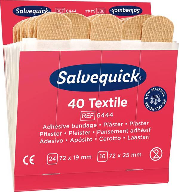 Salvequick Nachf.6x40Pfl.Textil 7310610064440