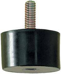 Gummi-Metall-Puffer zylindrisch Typ B D100xH75mm M16x41 NR57-0