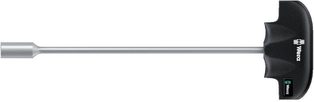 T-Griff-Steckschlüssel 10 x230mm 6kt. Wera-0