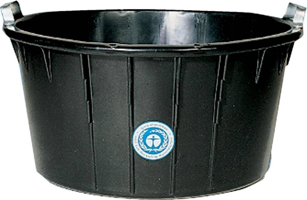Spezialkübel oval, schwarz 90 L - Artikel: 4012411000254-2