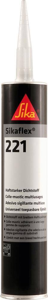 Sikaflex-221 300ml stahlgrau(MDI)Silka, 12 Stück-0