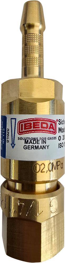 Sicherheitseinrichtung Tülle 6,3 mm, G 1/4" R-0