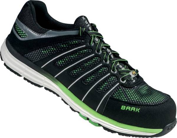 Baak Sicherheitshalbschuh Reeny 71522 S1P ESD SRC DGUV Gr.42 schwarz/grün