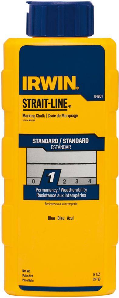 Schlagschnurkreide 227g blau Irwin-0