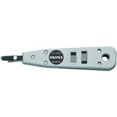 Knipex 97 40 10 Knipex-Werk Anlegewerkzeug Geeignet für UTP-Datenkabel, STP-Datenkabel, LSA PLUS 0.4 bis 0.8 mm    