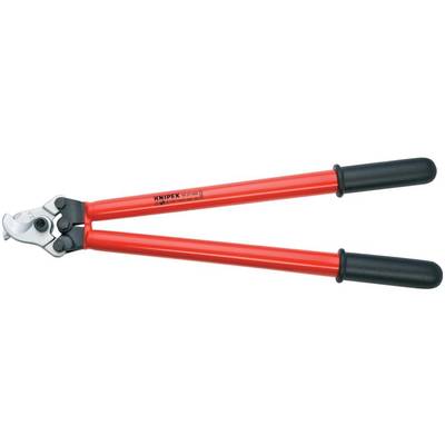 Knipex KNIPEX 95 27 600 VDE-Kabelschere Geeignet für (Abisoliertechnik) Alu- und Kupferkabel, ein- und mehrdrähtig 27 mm