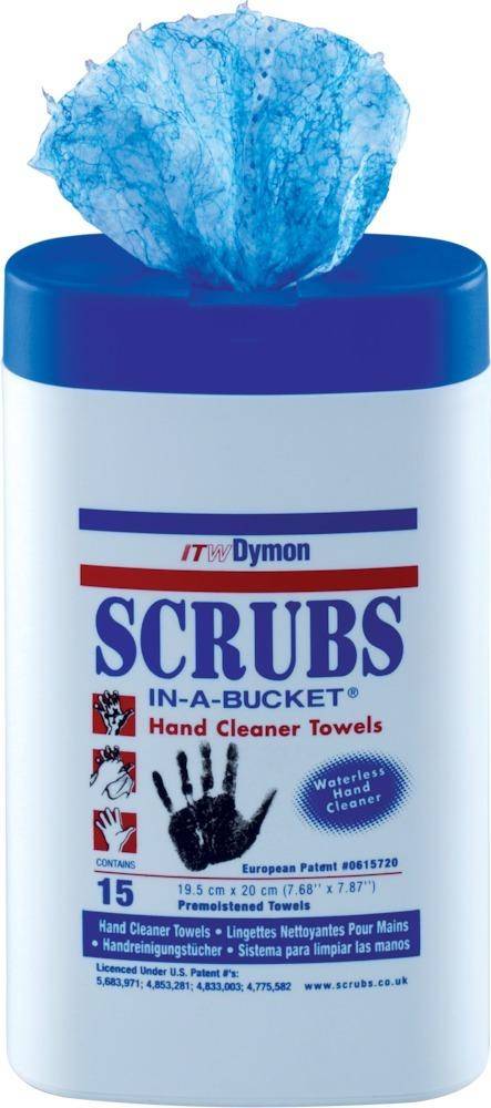 Handreinigungstuch Scrubs o.Eins.v.Wasser 72 St.Eimer SCRUBS